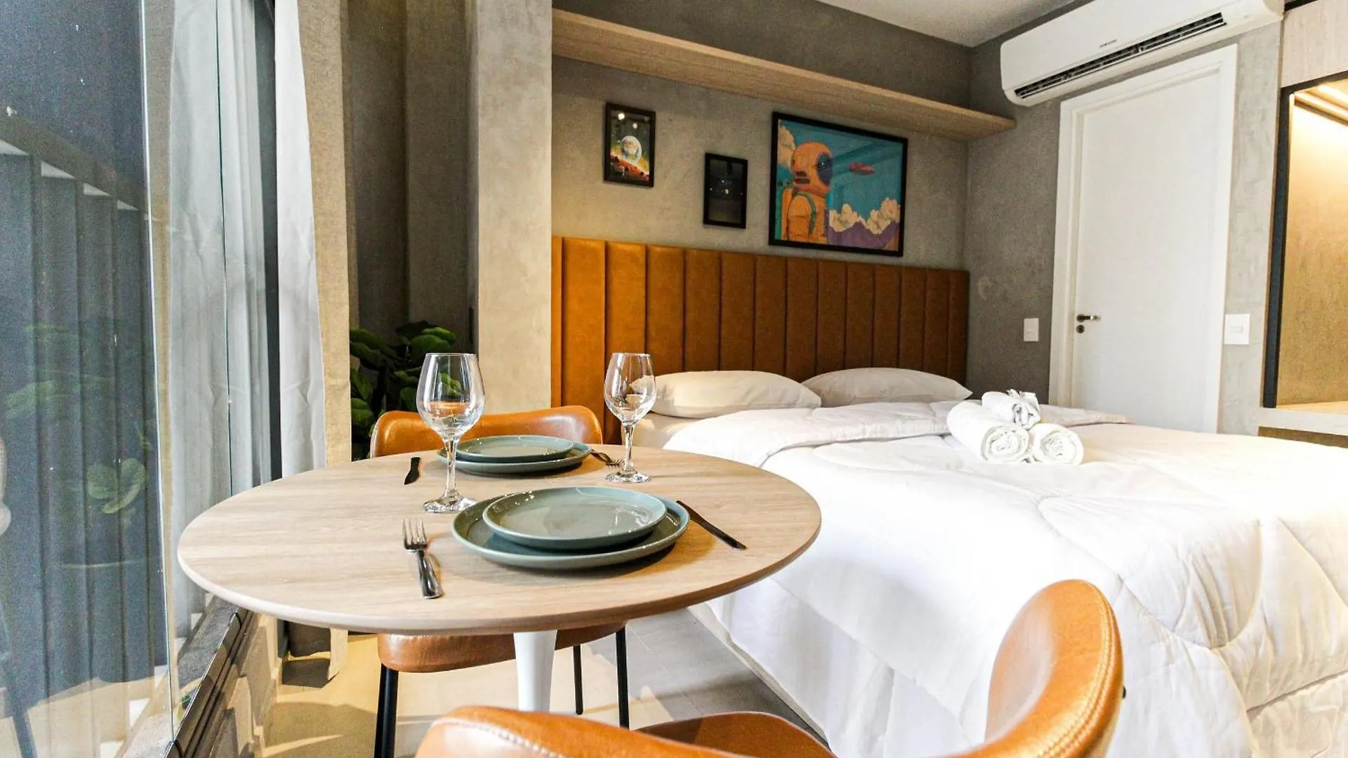 Vn1001 - Studio Moderno Na Consolacao Sao Paulo Apartment
