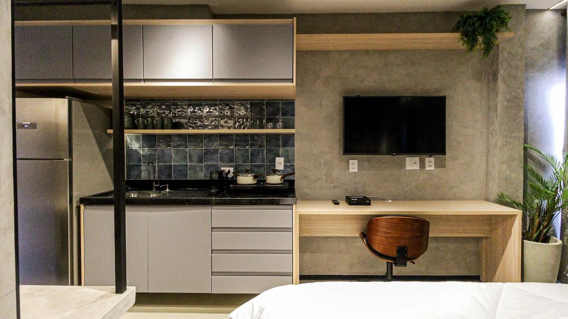 Vn1001 - Studio Moderno Na Consolacao Sao Paulo Apartment